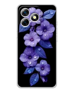 Чохол для Ulefone Note 18 Pro з картинкою «Фіолетові квіти з росою» Чохол для Ulefone Note 18 Pro з картинкою «Фіолетові квіти з росою»