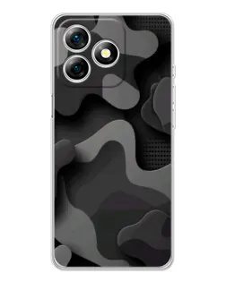 Чехол для Ulefone Note 18 Pro с картинкой «Темный абстрактный камуфляж» Чехол для Ulefone Note 18 Pro с картинкой «Темный абстрактный камуфляж»