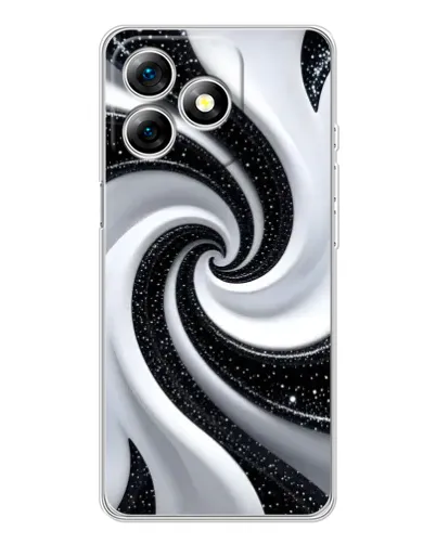 Чохол для Ulefone Note 18 Pro з картинкою «Чорно-біла спіраль» Чохол для Ulefone Note 18 Pro з картинкою «Чорно-біла спіраль»
