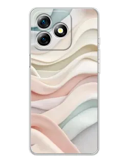 Чохол для Ulefone Note 18 Pro з картинкою «Пастельні ніжні хвилі»