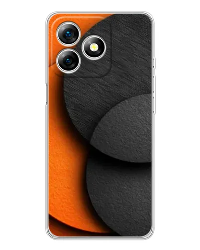 Чохол для Ulefone Note 18 Pro з картинкою «Геометрія помаранчевих кіл» Чохол для Ulefone Note 18 Pro з картинкою «Геометрія помаранчевих кіл»