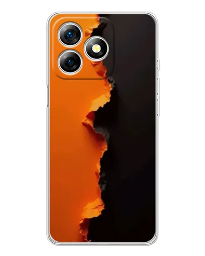 Чохол для Ulefone Note 18 Pro з картинкою «Помаранчевий розлом» Чохол для Ulefone Note 18 Pro з картинкою «Помаранчевий розлом»