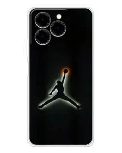 Чехол для Ulefone Note 20 Pro с картинкой «Jordan Gradient Logo»