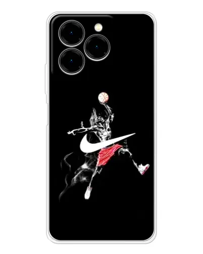 Чехол для Ulefone Note 20 Pro с картинкой «Jordan Jumpman» Чехол для Ulefone Note 20 Pro с картинкой «Jordan Jumpman»