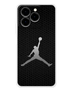 Чехол для Ulefone Note 20 Pro с картинкой «Jordan Dark Carbon»