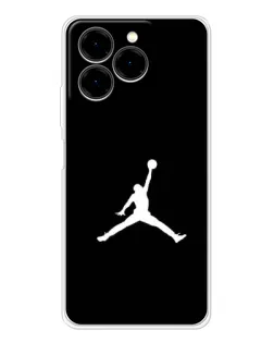 Чехол для Ulefone Note 20 Pro с картинкой «Jordan Silhouette»