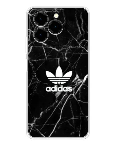 Чехол для Ulefone Note 20 Pro с картинкой «Белый мрамор Adidas» Чехол для Ulefone Note 20 Pro с картинкой «Белый мрамор Adidas»