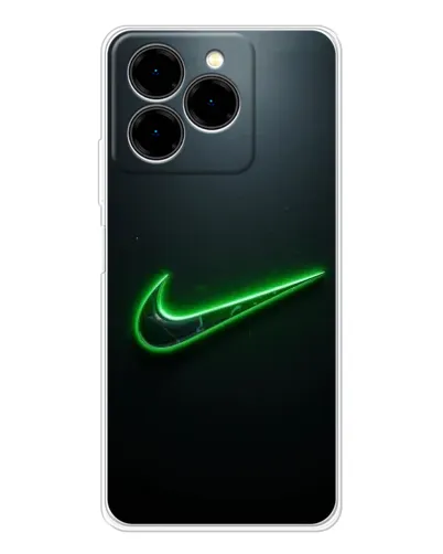 Чехол для Ulefone Note 20 Pro с картинкой «Неоновый контур Nike» Чехол для Ulefone Note 20 Pro с картинкой «Неоновый контур Nike»