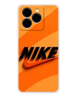 Чехол для Ulefone Note 20 Pro с картинкой «Оранжевый драйв Nike»