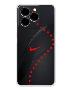 Чехол для Ulefone Note 20 Pro с картинкой «Абстрактный дизайн Nike»