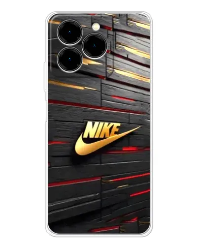 Чехол для Ulefone Note 20 Pro с картинкой «Золотой Nike на металле» Чехол для Ulefone Note 20 Pro с картинкой «Золотой Nike на металле»