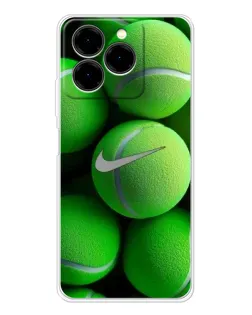 Чехол для Ulefone Note 20 Pro с картинкой «Теннисные мячи Найк»