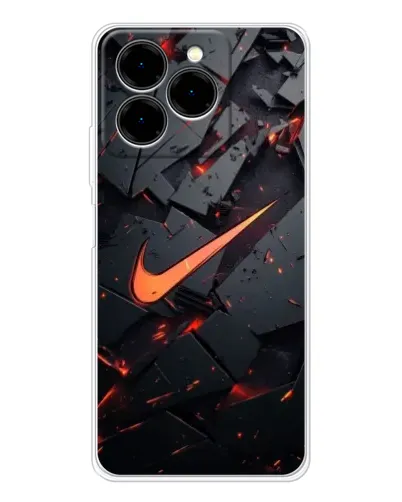 Чехол для Ulefone Note 20 Pro с картинкой «Nike — эффект разломов» Чехол для Ulefone Note 20 Pro с картинкой «Nike — эффект разломов»
