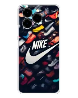 Чехол для Ulefone Note 20 Pro с картинкой «Коллекция кроссовок Nike»