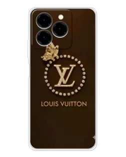 Чехол для Ulefone Note 20 Pro с картинкой «LV — золотая печать»