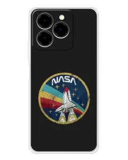 Чехол для Ulefone Note 20 Pro с картинкой «NASA — эмблема миссии»