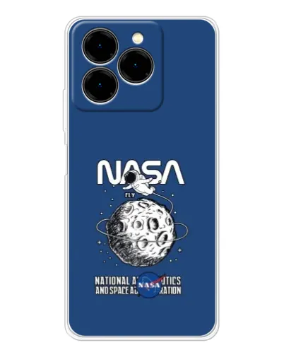 Чехол для Ulefone Note 20 Pro с картинкой «NASA — лунная миссия» Чехол для Ulefone Note 20 Pro с картинкой «NASA — лунная миссия»