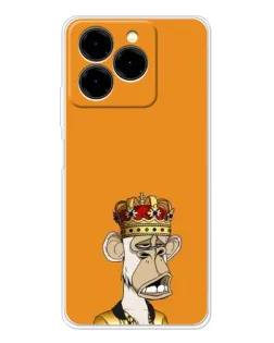 Чехол для Ulefone Note 20 Pro с картинкой «Золотая обезьяна Bored Ape»