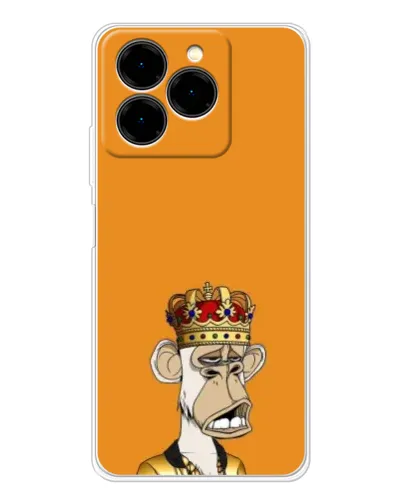 Чехол для Ulefone Note 20 Pro с картинкой «Золотая обезьяна Bored Ape» Чехол для Ulefone Note 20 Pro с картинкой «Золотая обезьяна Bored Ape»