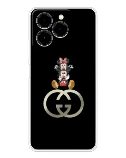 Чехол для Ulefone Note 20 Pro с картинкой «Минни Маус на лого» Чехол для Ulefone Note 20 Pro с картинкой «Минни Маус на лого»