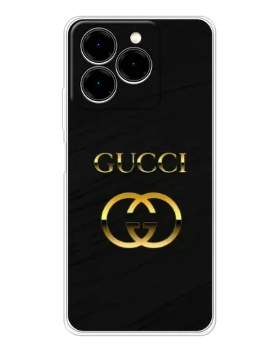 Чехол для Ulefone Note 20 Pro с картинкой «Золотой логотип Gucci» Чехол для Ulefone Note 20 Pro с картинкой «Золотой логотип Gucci»