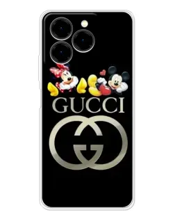 Чехол для Ulefone Note 20 Pro с картинкой «Gucci — герои Disney»