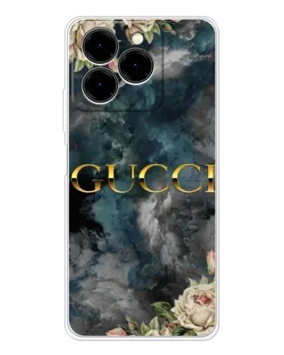 Чохол для Ulefone Note 20 Pro з картинкою «Абстрактні квіти Gucci» Чохол для Ulefone Note 20 Pro з картинкою «Абстрактні квіти Gucci»