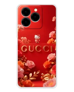 Чехол для Ulefone Note 20 Pro с картинкой «Gucci — золотой сад»