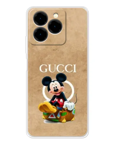 Чехол для Ulefone Note 20 Pro с картинкой «Микки Маус Gucci — крафт» Чехол для Ulefone Note 20 Pro с картинкой «Микки Маус Gucci — крафт»