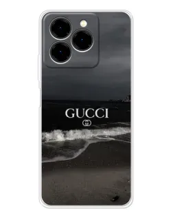 Чехол для Ulefone Note 20 Pro с картинкой «Gucci — морской прибой»