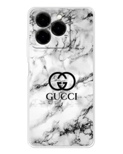 Чехол для Ulefone Note 20 Pro с картинкой «Gucci — мраморный шик»