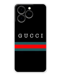Чехол для Ulefone Note 20 Pro с картинкой «Gucci — красный пояс»