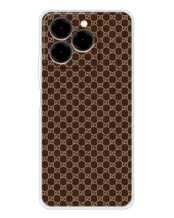 Чехол для Ulefone Note 20 Pro с картинкой «Gucci — шоколадная сетка» Чехол для Ulefone Note 20 Pro с картинкой «Gucci — шоколадная сетка»