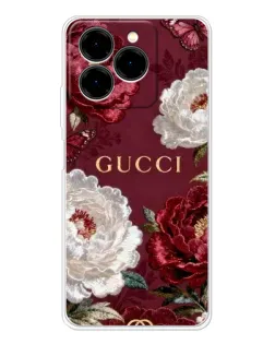 Чехол для Ulefone Note 20 Pro с картинкой «Gucci — бордовые розы» Чехол для Ulefone Note 20 Pro с картинкой «Gucci — бордовые розы»