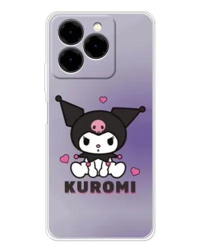 Чехол для Ulefone Note 20 Pro с картинкой «Kuromi — фиолетовый арт» Чехол для Ulefone Note 20 Pro с картинкой «Kuromi — фиолетовый арт»