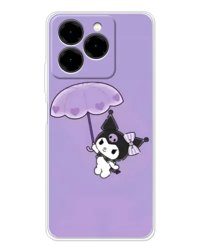 Чехол для Ulefone Note 20 Pro с картинкой «Kuromi с зонтиком» Чехол для Ulefone Note 20 Pro с картинкой «Kuromi с зонтиком»
