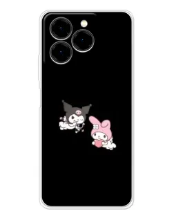 Чехол для Ulefone Note 20 Pro с картинкой «My Melody и Kuromi»