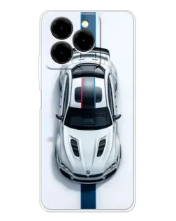 Чехол для Ulefone Note 20 Pro с картинкой «Вид сверху — BMW M»