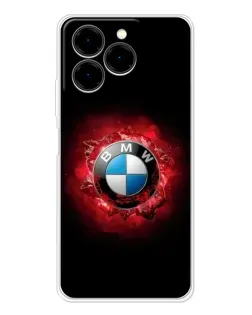 Чехол для Ulefone Note 20 Pro с картинкой «Логотип BMW — вспышка»