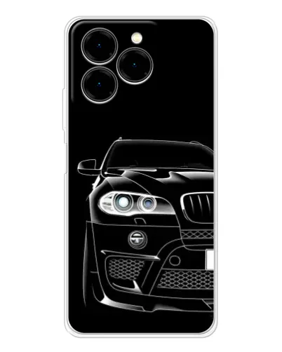 Чехол для Ulefone Note 20 Pro с картинкой «Темный силуэт BMW» Чехол для Ulefone Note 20 Pro с картинкой «Темный силуэт BMW»
