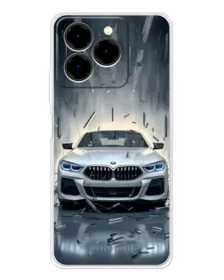 Чехол для Ulefone Note 20 Pro с картинкой «BMW в свете фар»