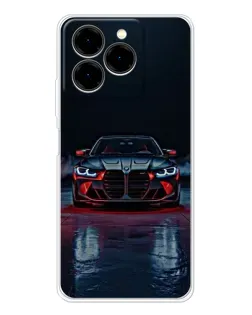 Чехол для Ulefone Note 20 Pro с картинкой «BMW на мокрой дороге»