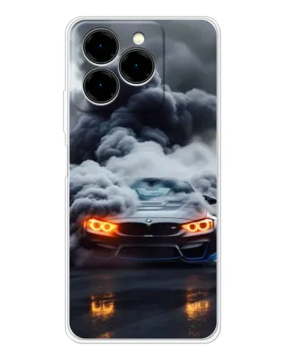 Чехол для Ulefone Note 20 Pro с картинкой «BMW в дыму» Чехол для Ulefone Note 20 Pro с картинкой «BMW в дыму»
