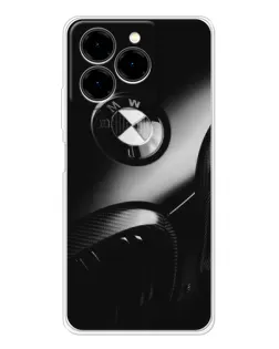 Чехол для Ulefone Note 20 Pro с картинкой «Эмблема BMW — макро»