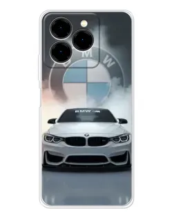 Чохол для Ulefone Note 20 Pro з картинкою «BMW в білому диму» Чохол для Ulefone Note 20 Pro з картинкою «BMW в білому диму»