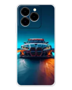 Чохол для Ulefone Note 20 Pro з картинкою «BMW — вогні неону» Чохол для Ulefone Note 20 Pro з картинкою «BMW — вогні неону»