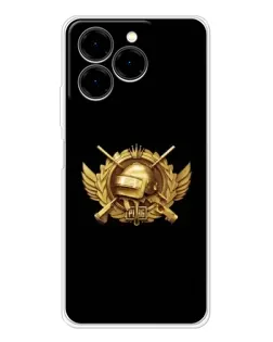 Чехол для Ulefone Note 20 Pro с картинкой «PUBG — оранжевый градиент»
