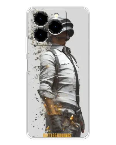 Чехол для Ulefone Note 20 Pro с картинкой «PUBG — боец в пыли» Чехол для Ulefone Note 20 Pro с картинкой «PUBG — боец в пыли»