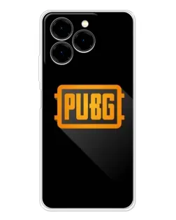 Чехол для Ulefone Note 20 Pro с картинкой «PUBG — рамка лого»