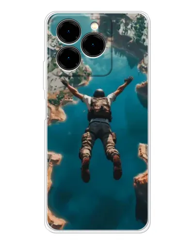 Чехол для Ulefone Note 20 Pro с картинкой «PUBG — свободное падение» Чехол для Ulefone Note 20 Pro с картинкой «PUBG — свободное падение»